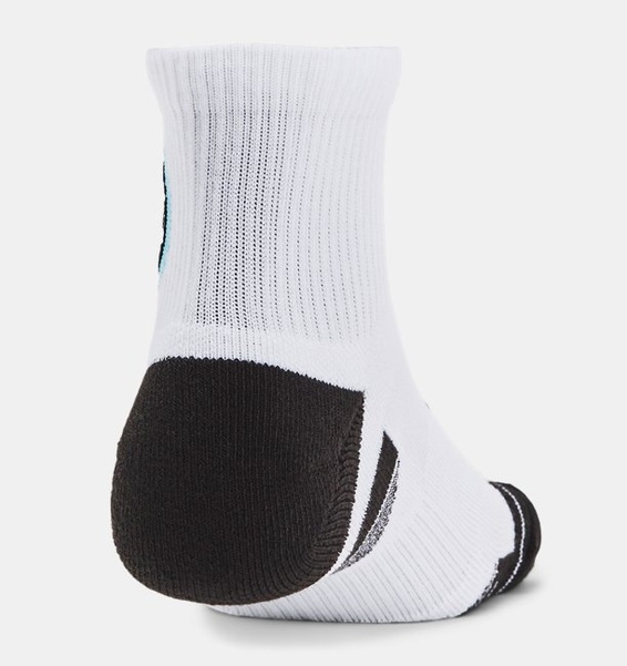 Beyaz Unisex UA Perf Tech Nvlty Qtr 3’lü Paket