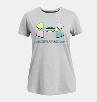 Kız Çocuk UA Colorblock BL Kısa Kollu