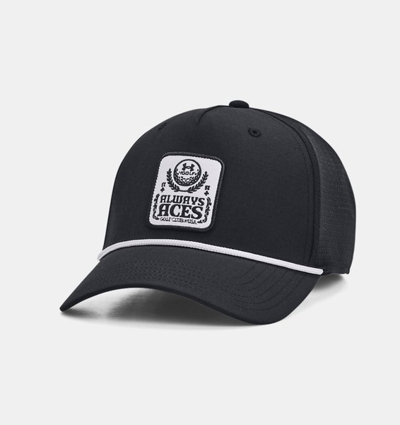 Siyah Erkek UA Driver Snapback Şapka