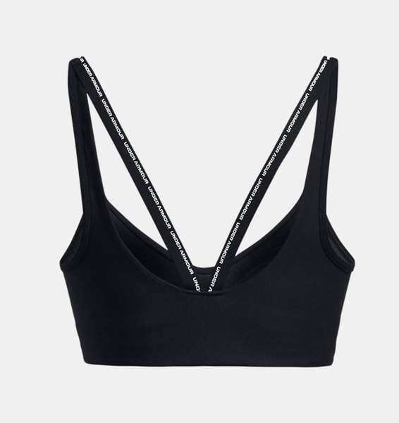 Siyah Kadın UA Infinity 2.0 Low Strappy Spor Sütyeni