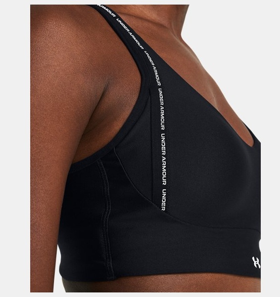 Siyah Kadın UA Infinity 2.0 Low Strappy Spor Sütyeni