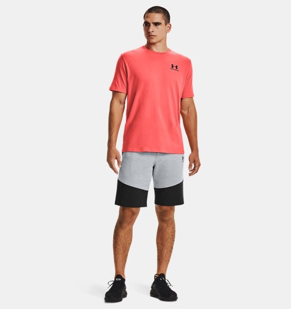 Kırmızı Erkek UA Sportstyle LC Kısa Kollu T-shirt