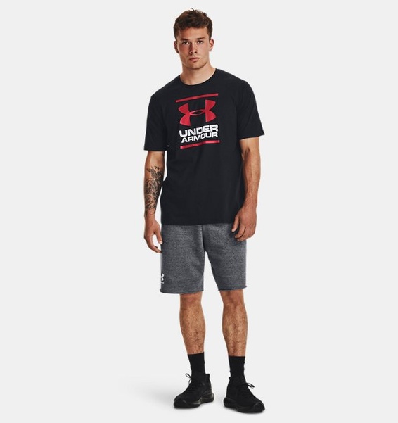 Siyah Erkek UA GL Foundation Kısa Kollu T-shirt