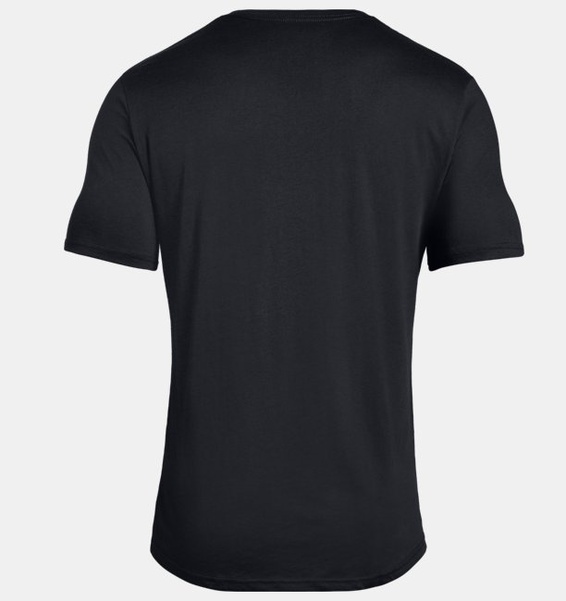 Siyah Erkek UA GL Foundation Kısa Kollu T-shirt