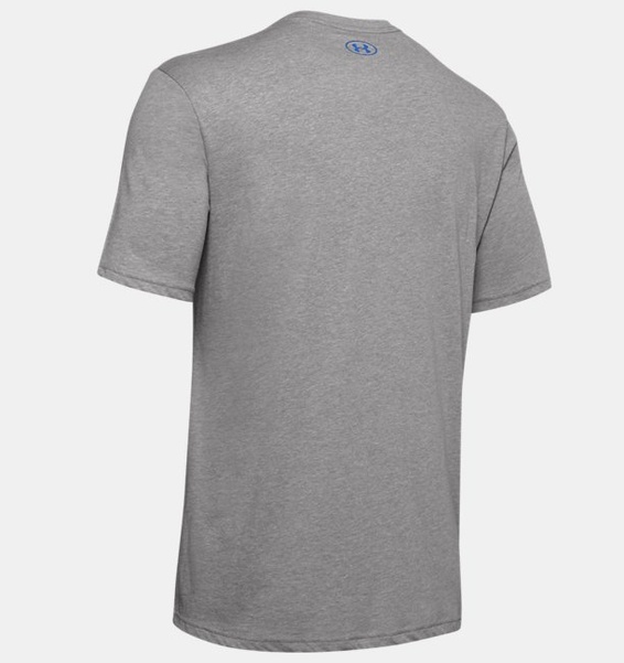 Gri Erkek UA GL Foundation Kısa Kollu T-shirt