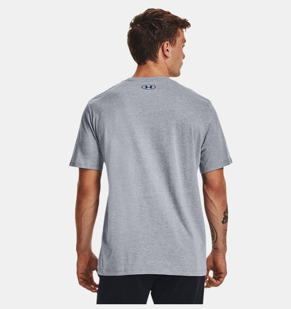 Gri Erkek UA GL Foundation Kısa Kollu T-shirt