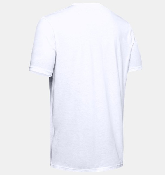 Beyaz Erkek UA GL Foundation Kısa Kollu T-shirt