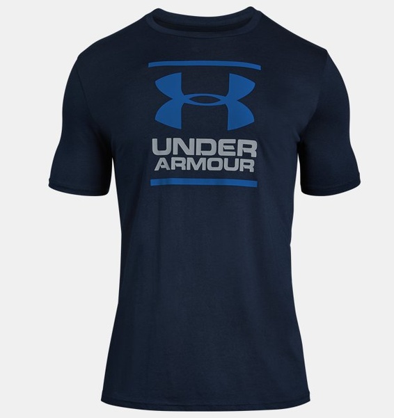 Lacivert Erkek UA GL Foundation Kısa Kollu T-shirt