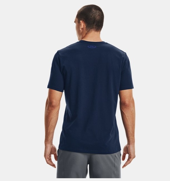 Lacivert Erkek UA GL Foundation Kısa Kollu T-shirt