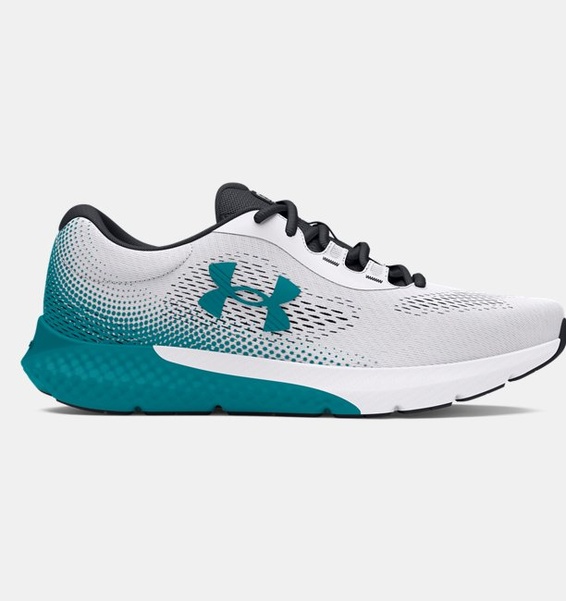 Beyaz Erkek UA Charged Rogue 4 Koşu Ayakkabısı