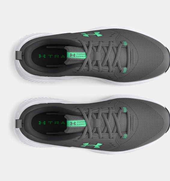 Gri Erkek UA Charged Commit TR 4 Antrenman Ayakkabısı