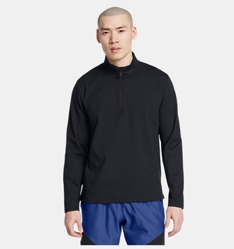Erkek UA Meridian 1/4 Fermuarlı Uzun Kollu T-shirt