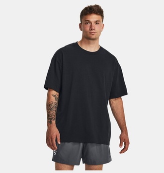 Erkek UA Oversized Heavyweight Kısa Kollu Tişört