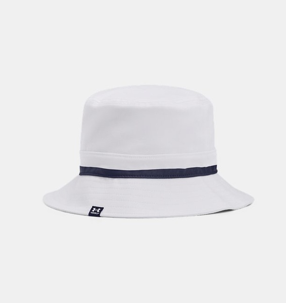 Beyaz Unisex UA Driver Golf Bucket Şapka