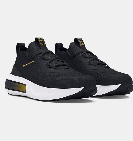 Siyah Erkek UA Phantom 4 Günlük Ayakkabı