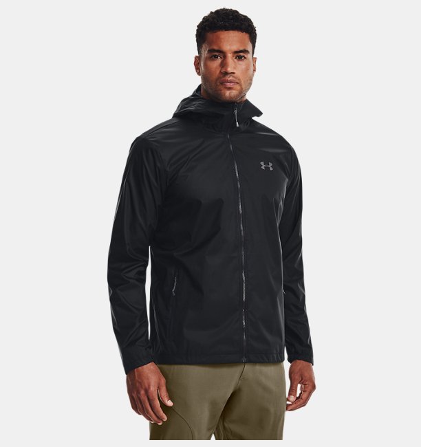 Erkek UA Forefront Rain Mont Siyah