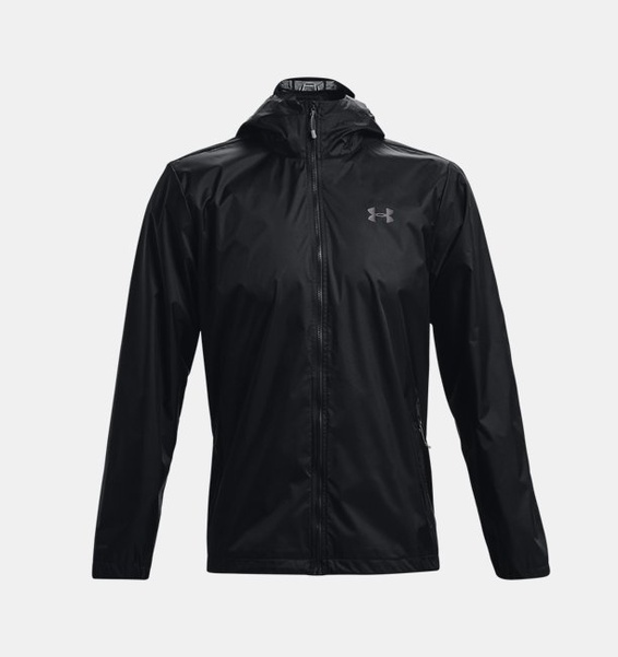 Siyah Erkek UA Forefront Rain Mont