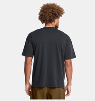 Erkek UA Heavyweight Oversized Logo Wash Kısa Kollu T-shirt