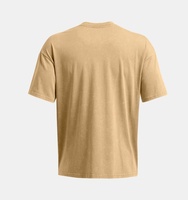 Erkek UA Heavyweight Oversized Logo Wash Kısa Kollu T-shirt