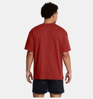 Erkek UA Heavyweigt Oversized SM Box Kısa Kollu T-shirt