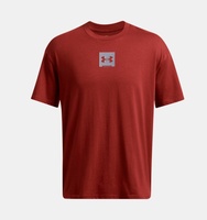 Erkek UA Heavyweigt Oversized SM Box Kısa Kollu T-shirt