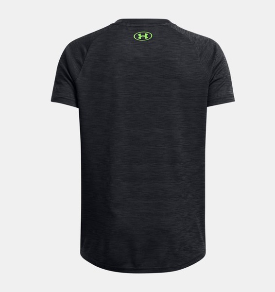 Siyah Erkek Çocuk UA Tech Textured T-shirt