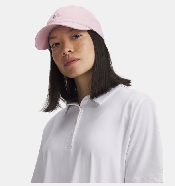 Kadın UA Driver96 Ayarlanabilir Şapka Pembe