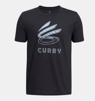 Erkek Çocuk UA Curry Logo T-shirt