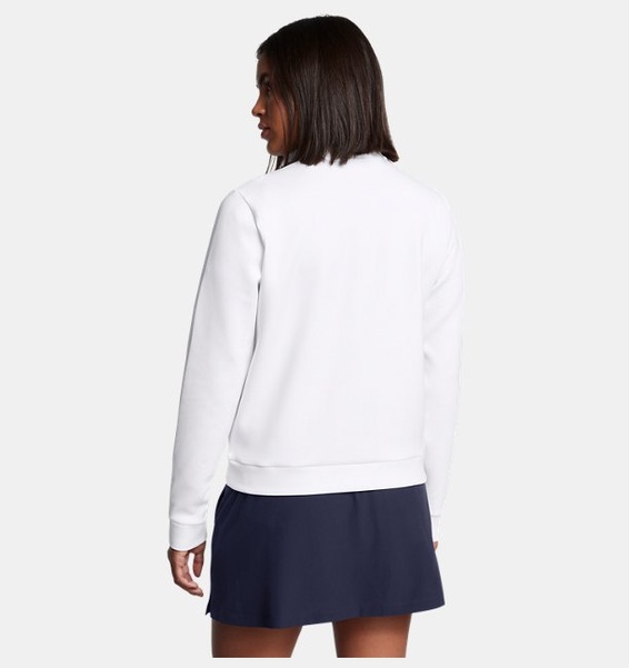 Beyaz Kadın UA Drive Midlayer Crew Sweatshirt