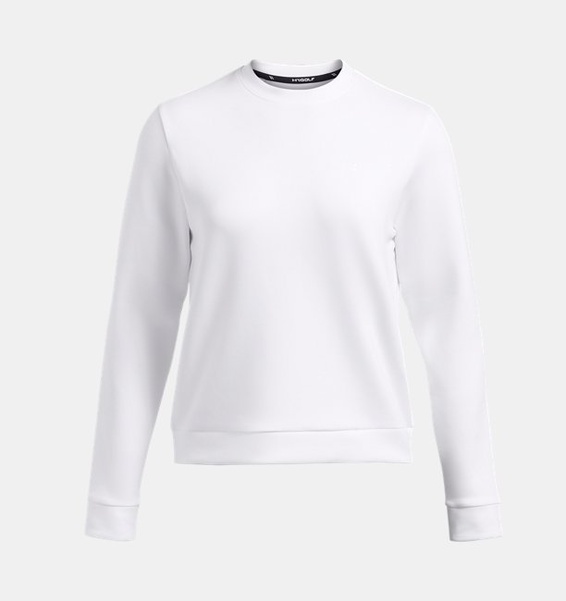 Beyaz Kadın UA Drive Midlayer Crew Sweatshirt