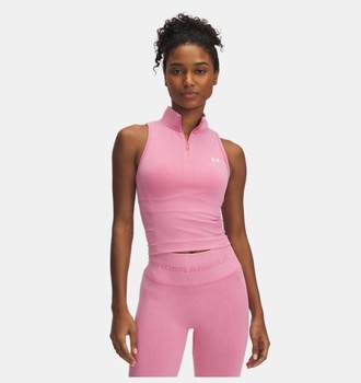 Kadın UA Vanish Seamless Washed Fermuarlı Atlet