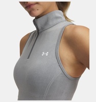 Kadın UA Vanish Seamless Washed Fermuarlı Atlet