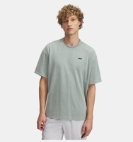 Erkek UA Heavyweight Oversized Logo Wash Kısa Kollu Tişört