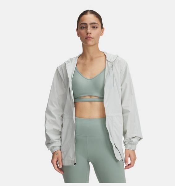 Yeşil Kadın UA Cinch Waist Rüzgarlık