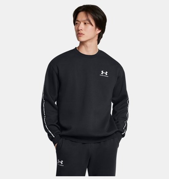 Erkek UA Icon Fleece Crew Taping Sweatshirt