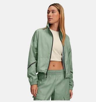 Kadın UA Unstoppable Woven Sheen Ceket