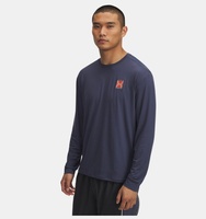 Erkek UA Run 96 Uzun Kollu T-shirt