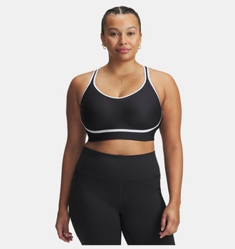 Kadın UA Infinity Mid Piped Spor Sütyeni