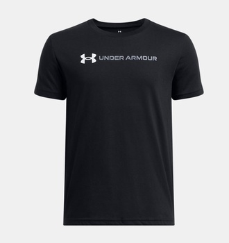 Erkek Çocuk UA Logo Wordmark T-shirt