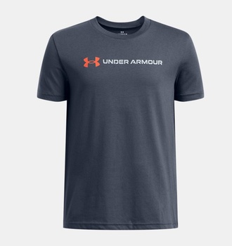 Erkek Çocuk UA Logo Wordmark T-shirt
