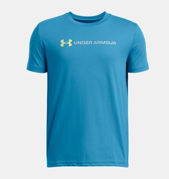 Erkek Çocuk UA Logo Wordmark T-shirt
