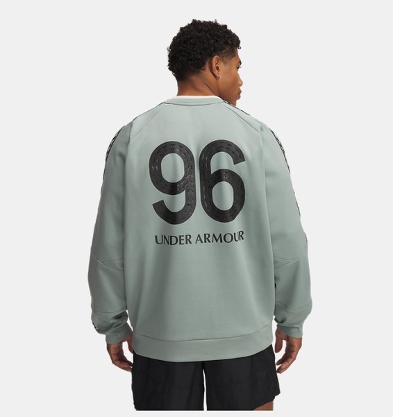 Yeşil Erkek UA M'S 96 Terrace Crew Neck Sweatshirt