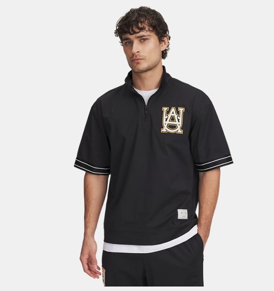 Siyah Erkek UA Courtside T-shirt