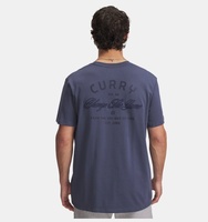 Erkek UA Curry Heavyweight Verbiage Tee T-shirt