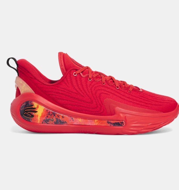 Erkek UA Curry 12 SUPERNOVA Basketbol Ayakkabısı Kırmızı