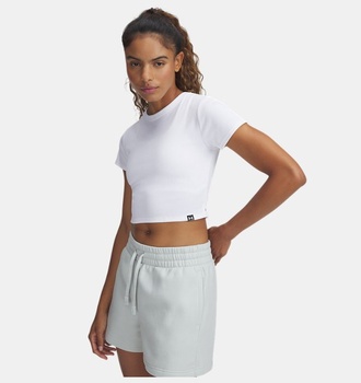 Kadın UA Rival Rib Baby Tee T-shirt