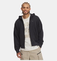 Erkek UA Icon Heavyweight Fleece Wash Fermuarlı Ceket