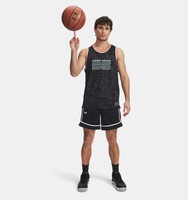 Erkek UA Zone Pro 7inch Mesh Baskılı Şort