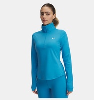 Kadın UA Motion 1/2 Fermuarlı Emea Uzun Kollu T-shirt
