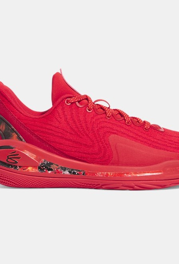シューズ(男性用) 11k.a Under Armour Curry 12 Erkek Çocuk UA Curry 12 SUPERNOVA Basketbol Ayakkabısı Kırmızı